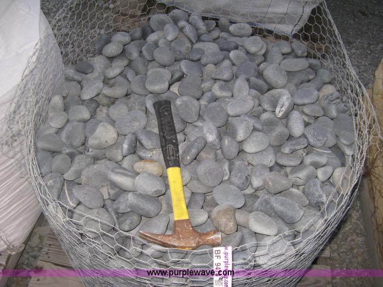 image for item BF9478 Mexican beach pebble basket