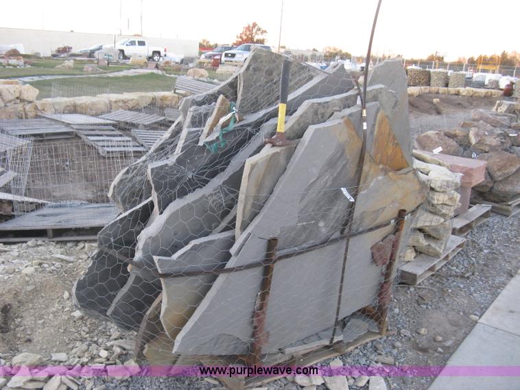 image for item BF9543 Arkansas blue premium stand up flagstones