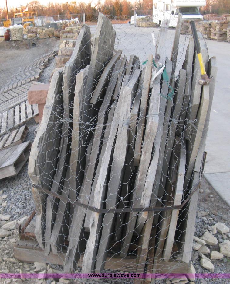 image for item BF9543 Arkansas blue premium stand up flagstones