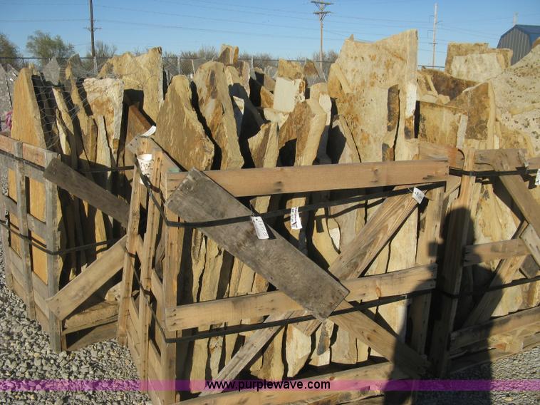 image for item BF9734 Oklahoma premium stand up brown flagstones