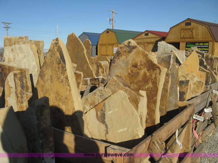 image for item BF9736 Oklahoma premium stand up brown flagstones