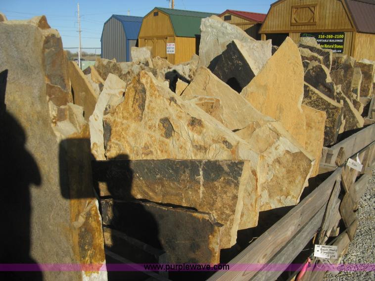 image for item BF9737 Oklahoma premium stand up brown flagstones