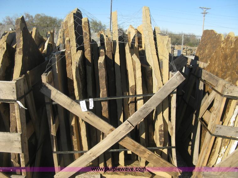 image for item BF9739 Oklahoma premium stand up brown flagstones