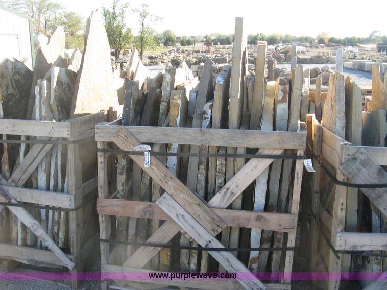 image for item BF9745 Oklahoma premium stand up brown flagstones