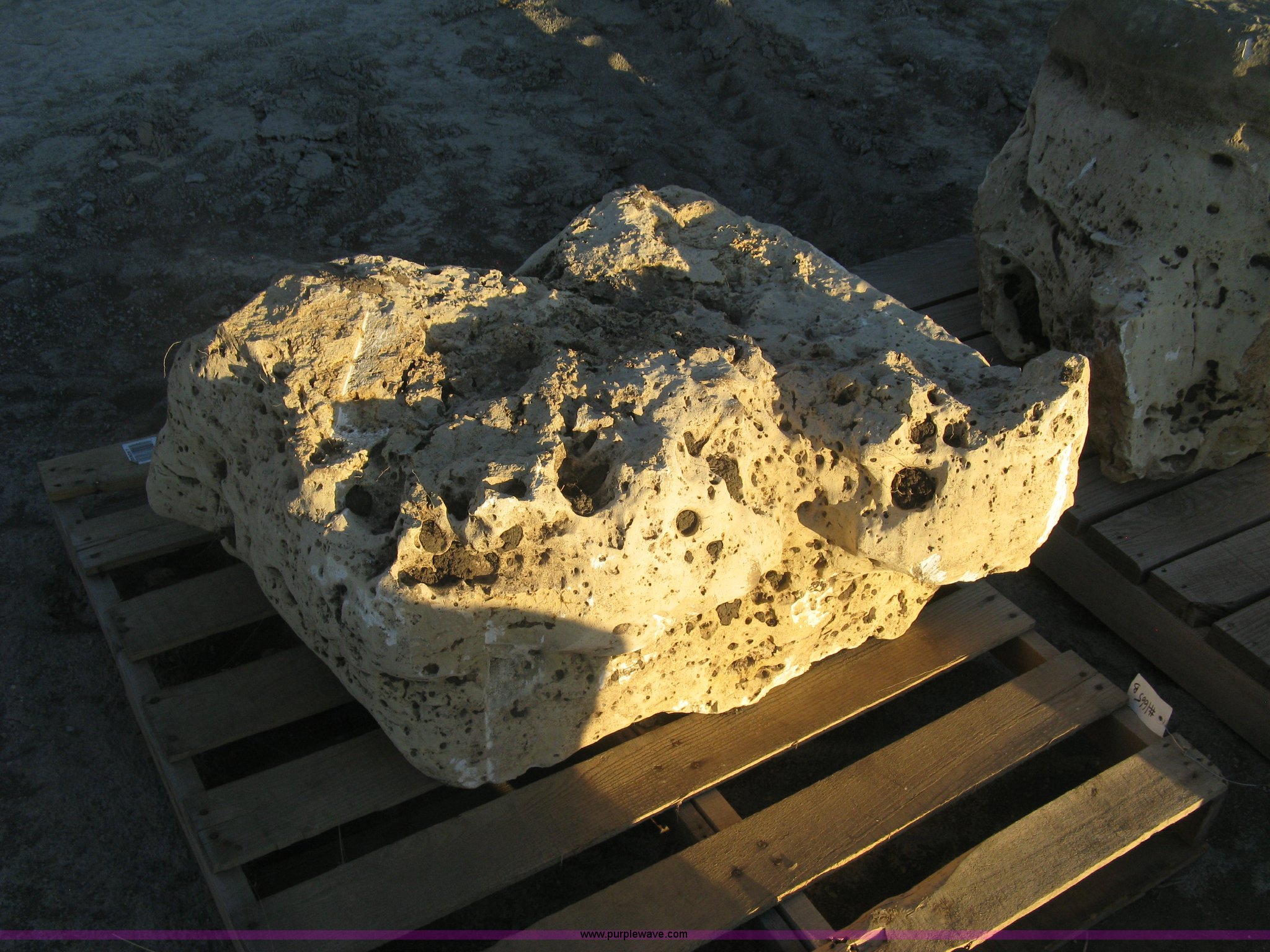 (4) Holey limestone boulders in Wichita, KS | Item BF9323 sold | Purple ...