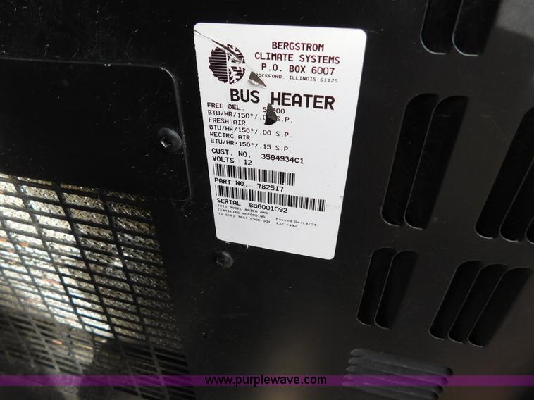 image for item AW9443 2005 International PB10500 school bus