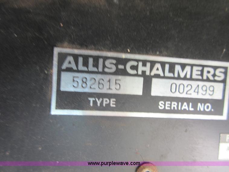 image for item BB9050 Allis Chalmers 582000 cotton picker