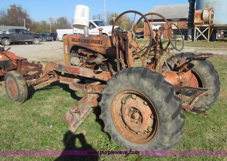 image for item BB9059 Allis Chalmers WC motor grader