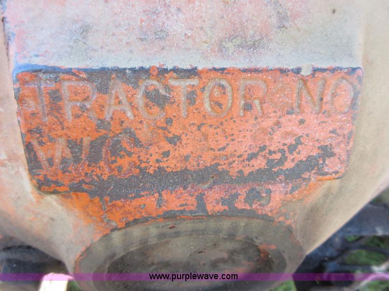 image for item BB9059 Allis Chalmers WC motor grader