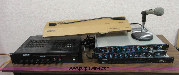 image for item BB9066 (15) Shure MX410/C microphones