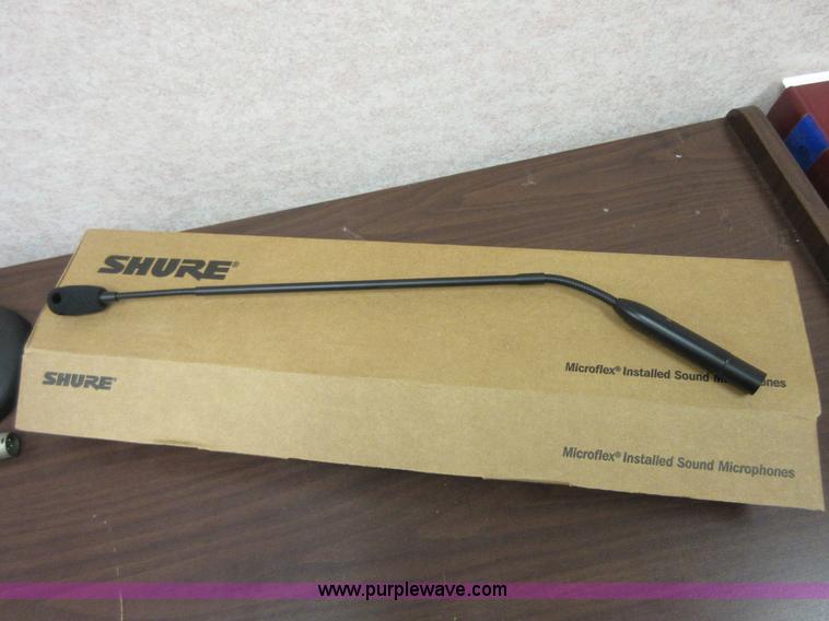 image for item BB9066 (15) Shure MX410/C microphones