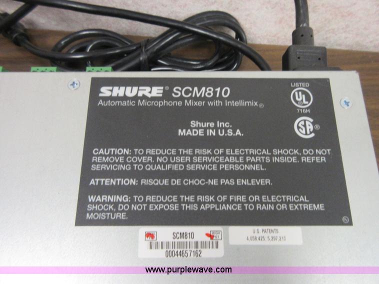 image for item BB9066 (15) Shure MX410/C microphones