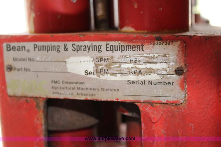 image for item BB9257 FMC sprayer
