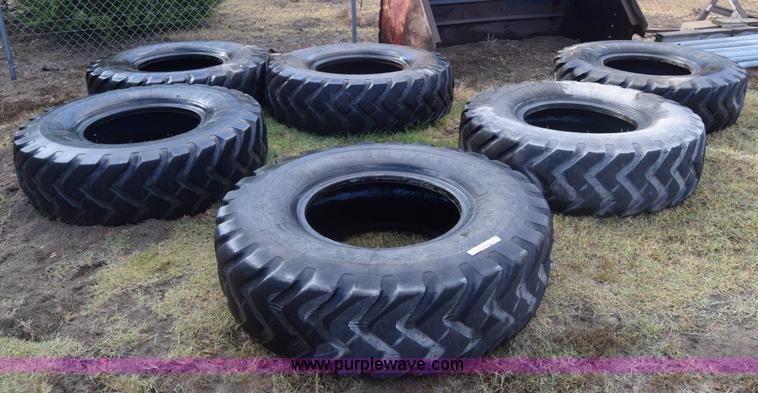 image for item BK9947 (6) Michelin 14.00R24 motor grader tires