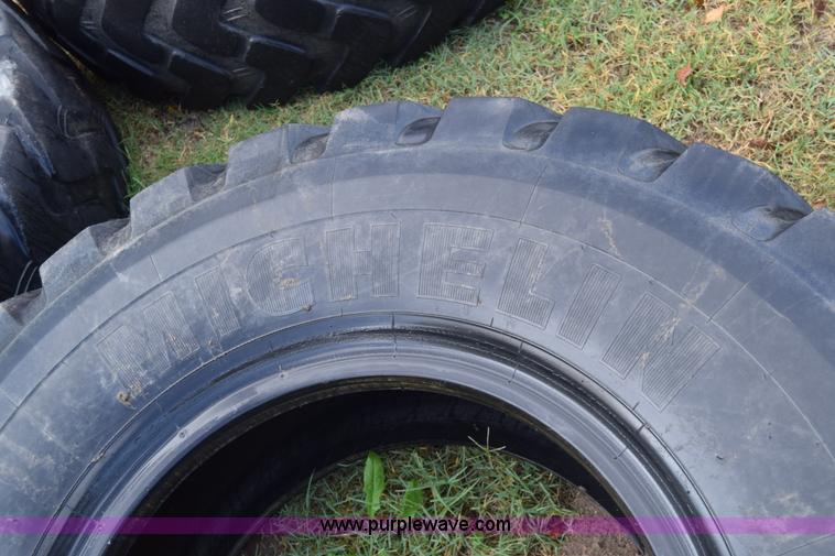 image for item BK9947 (6) Michelin 14.00R24 motor grader tires