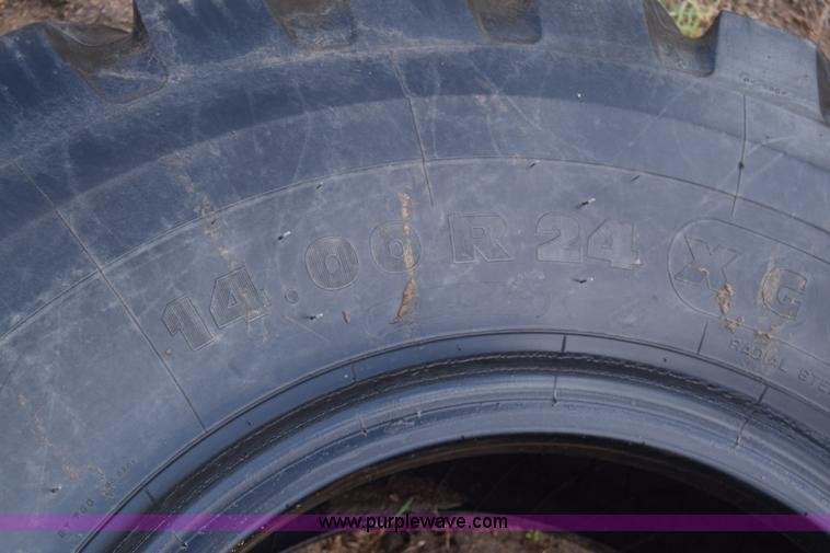 image for item BK9947 (6) Michelin 14.00R24 motor grader tires