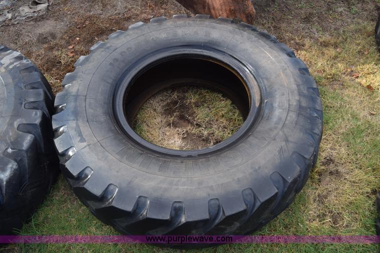 image for item BK9947 (6) Michelin 14.00R24 motor grader tires