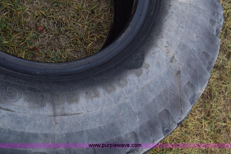 image for item BK9947 (6) Michelin 14.00R24 motor grader tires
