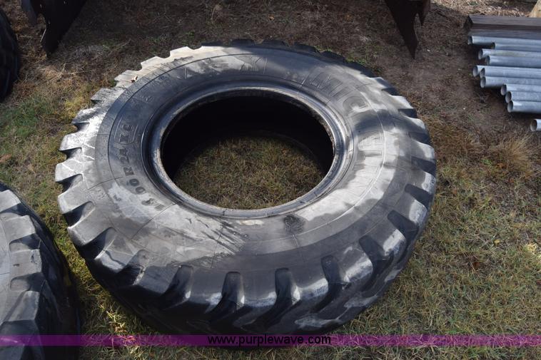 image for item BK9947 (6) Michelin 14.00R24 motor grader tires