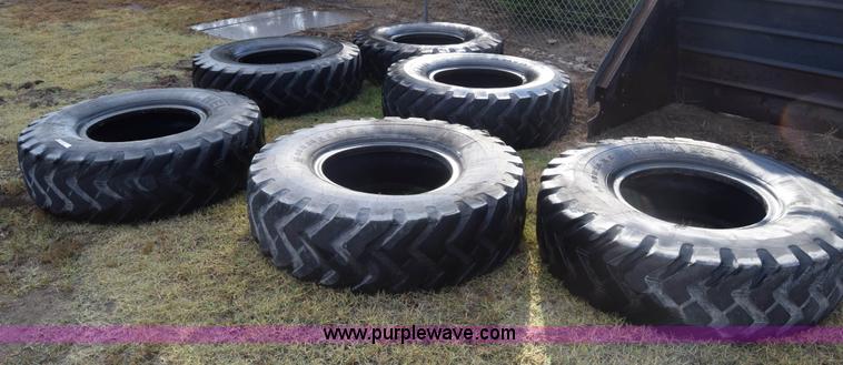 image for item BK9947 (6) Michelin 14.00R24 motor grader tires