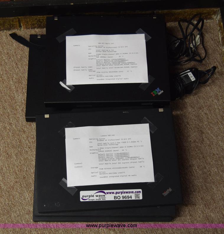 image for item BO9694 (6) laptop computers