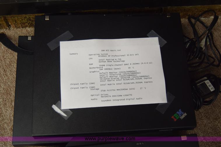 image for item BO9694 (6) laptop computers