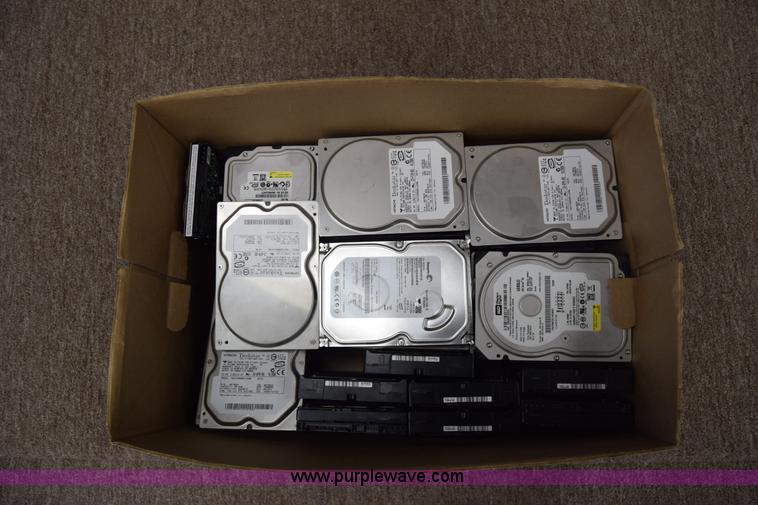 image for item BO9696 (42) assorted computer hard drives