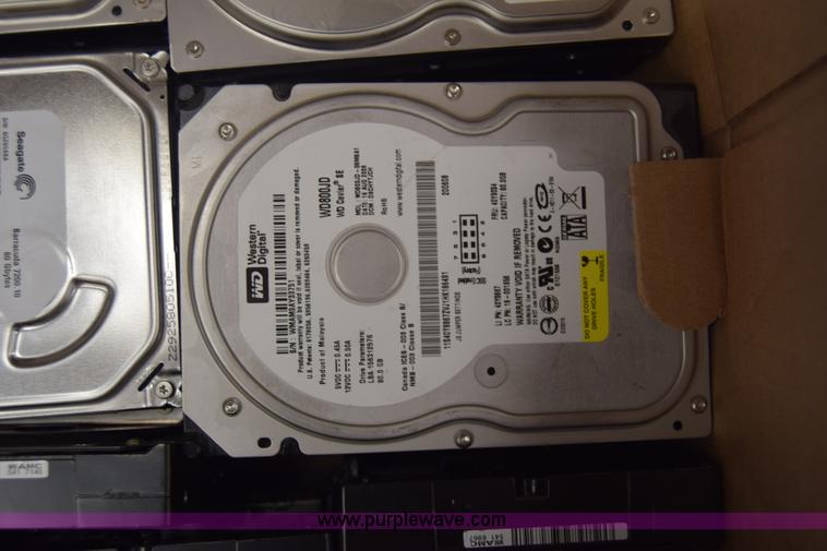 image for item BO9696 (42) assorted computer hard drives