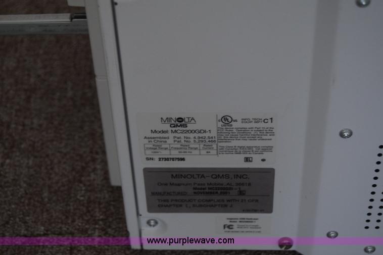 image for item BO9698 Minolta Magicolor 2200 laser printer