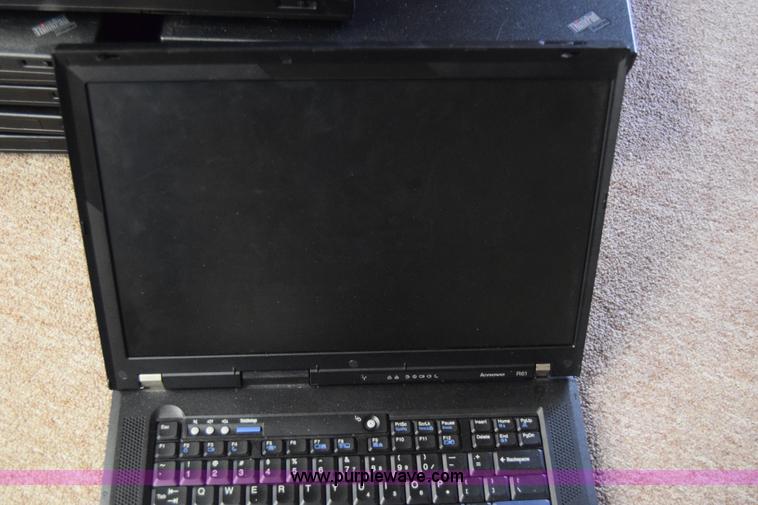image for item BO9699 (15) Lenovo R61 laptop computers