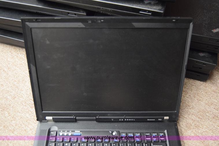 image for item BO9700 (17) Lenovo R61 laptop computers
