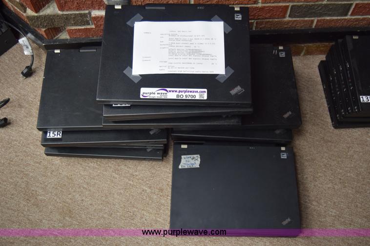 image for item BO9700 (17) Lenovo R61 laptop computers