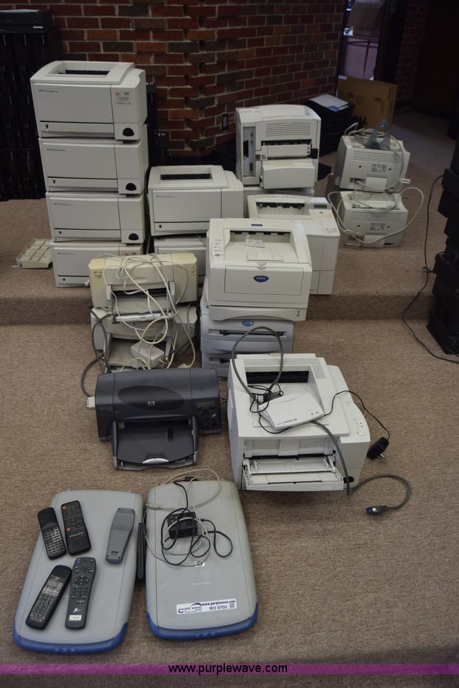 image for item BO9703 (22) assorted printers