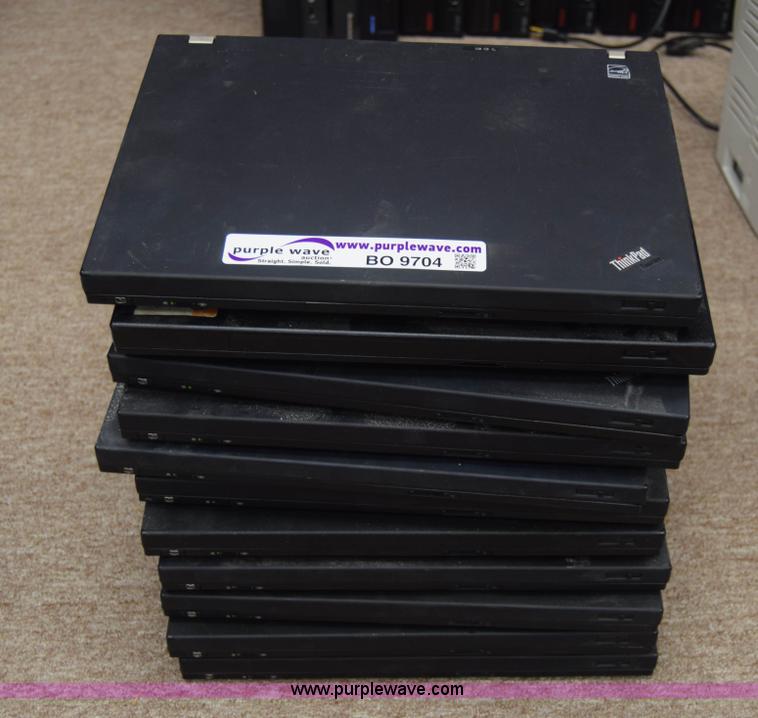 image for item BO9704 (11) Lenovo T61 laptop computers