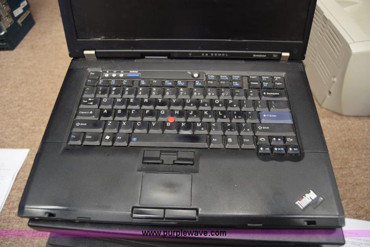 image for item BO9704 (11) Lenovo T61 laptop computers