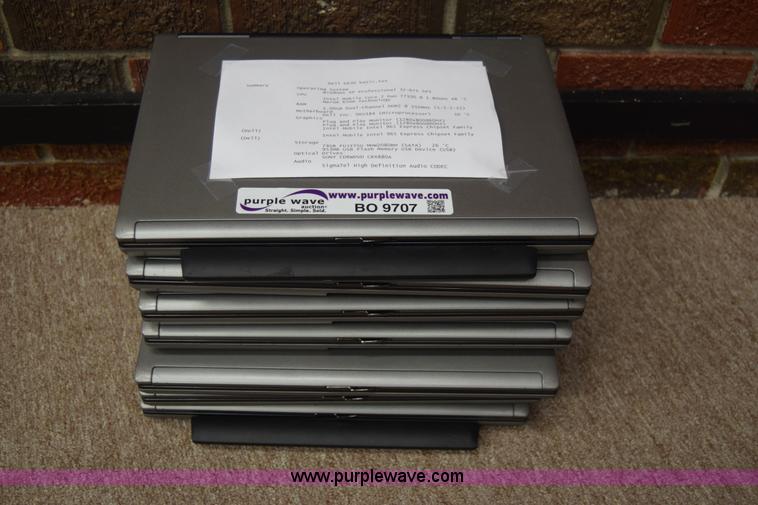 image for item BO9707 (7) Dell D630 laptop computers