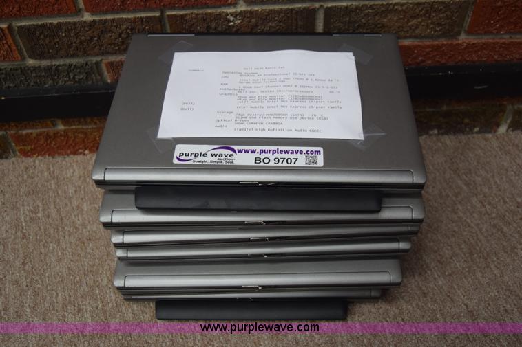 image for item BO9707 (7) Dell D630 laptop computers