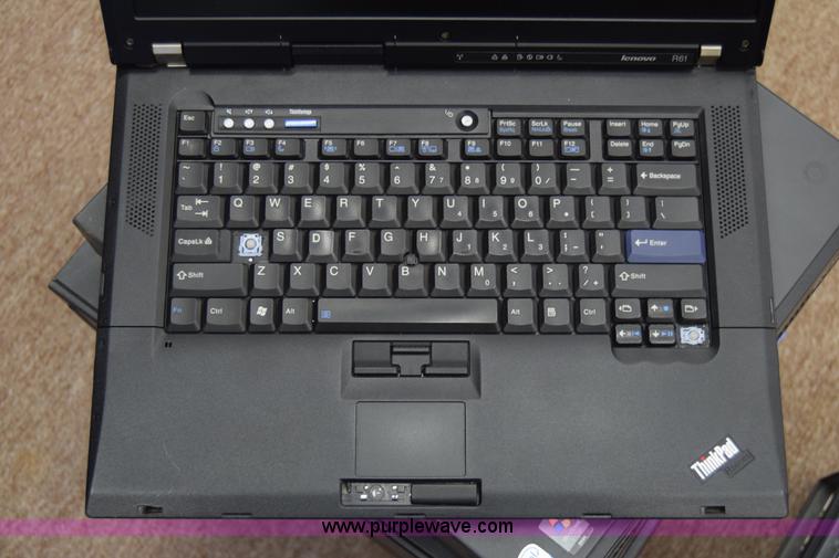 image for item BO9709 (17) Lenovo R61 laptop computers