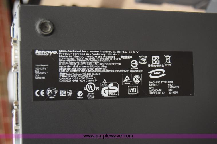 image for item BO9711 (11) Lenovo computer towers