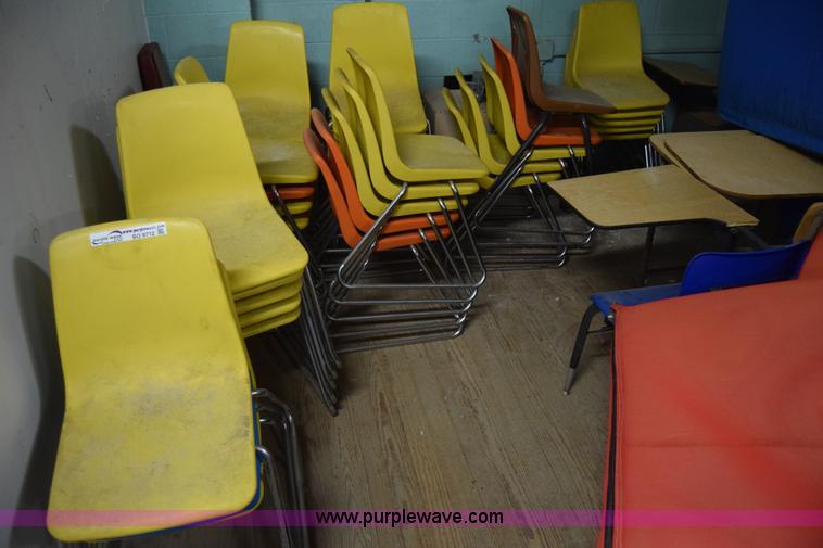 image for item BO9712 (37) plastic school chairs