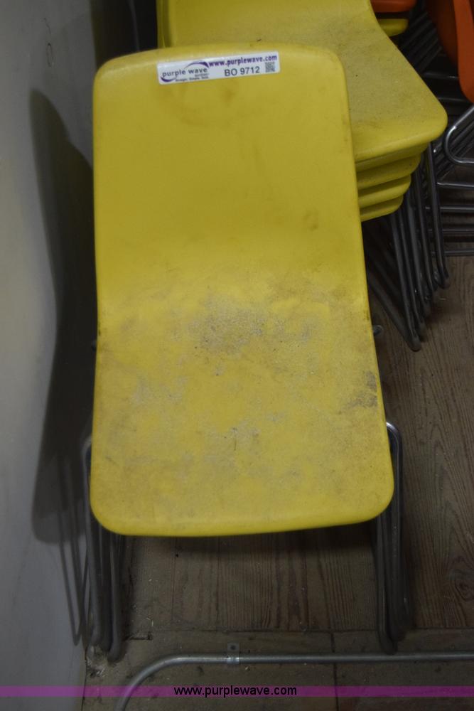 image for item BO9712 (37) plastic school chairs