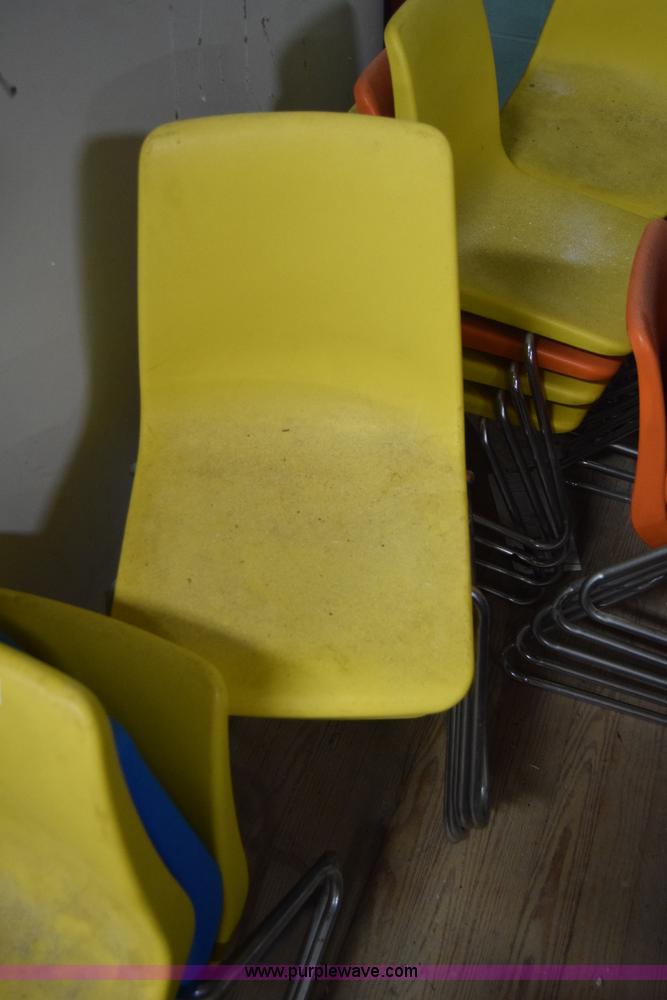 image for item BO9712 (37) plastic school chairs