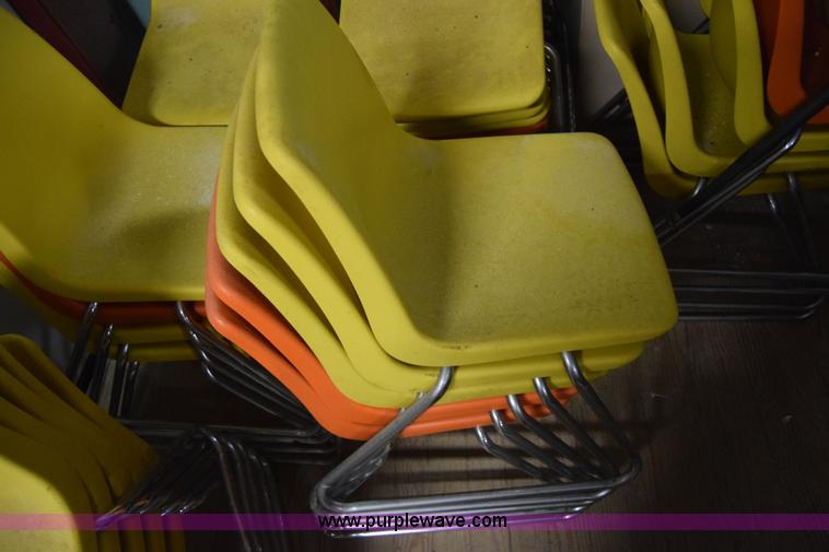image for item BO9712 (37) plastic school chairs