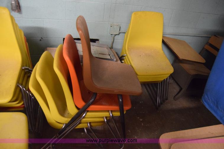 image for item BO9712 (37) plastic school chairs
