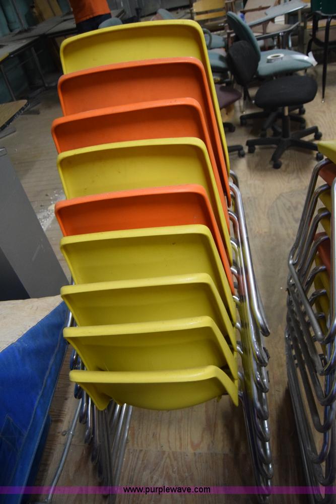image for item BO9713 (25) plastic school chairs