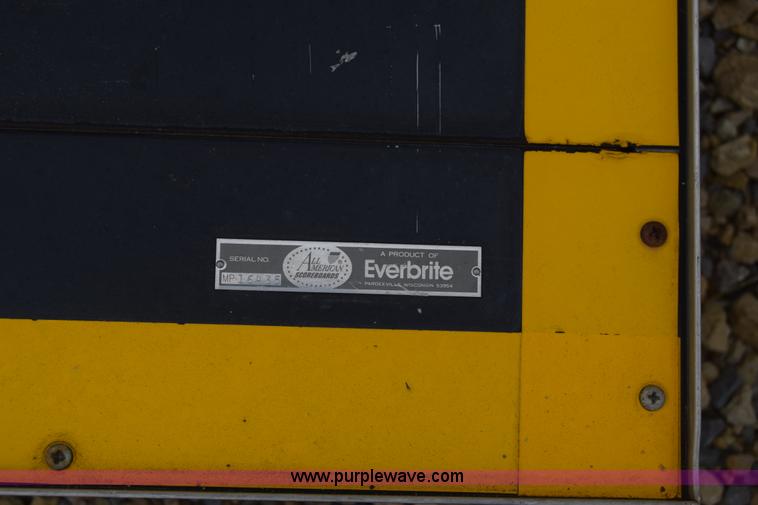 image for item BO9718 All American football scoreboard