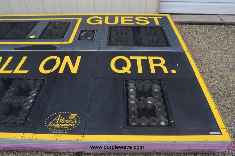 image for item BO9718 All American football scoreboard