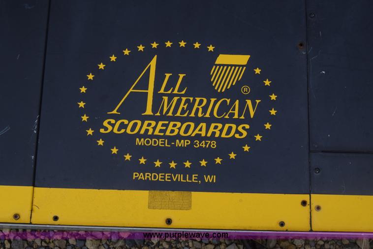 image for item BO9718 All American football scoreboard