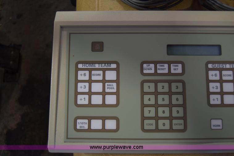 image for item BO9718 All American football scoreboard