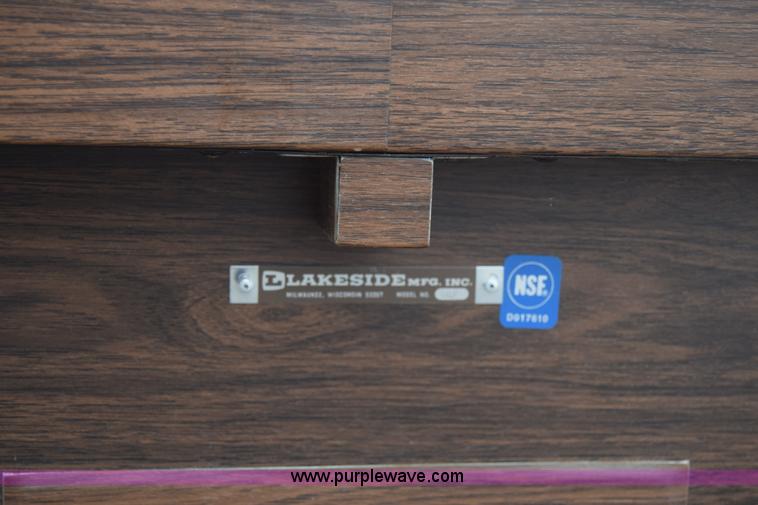 image for item BO9720 Lakeside Mfg. refrigerated serving cart